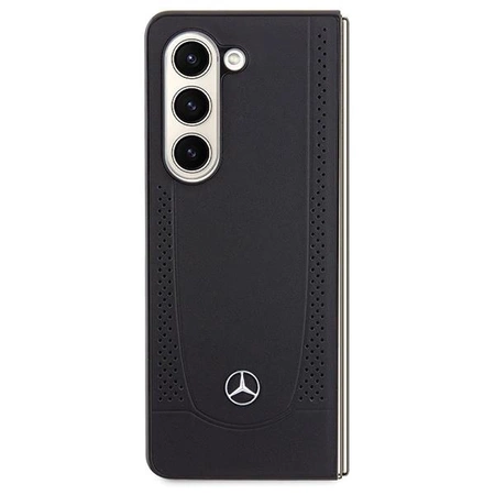 Etui Mercedes Leather Urban na Samsung Galaxy Z Fold 5 - czarne