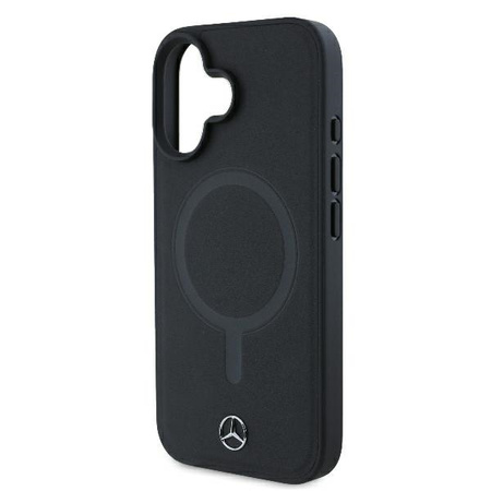 MERCEDES POKROWIEC HARDCASE SMOOTH LEATHER DO IPHONE 16 PLUS 6,7 Z DO