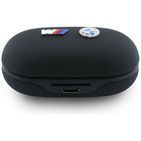 Słuchawki Bluetooth TWS BMW M Metal Logo ENC czarny