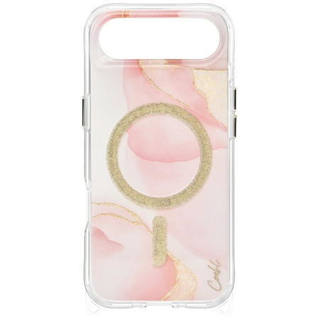 Etui UNIQ Coehl Aeris do iPhone Air Magnetic Charging różowy