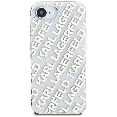 KARL LAGERFELD ETUI IML REPEAT LOGO DO IPHONE 16E DESIGN I OCHRONA Z WZOREM