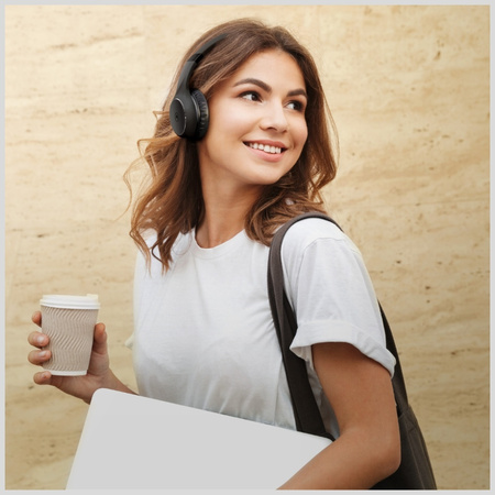Słuchawki nauszne Bluetooth Motorola XT220 czarny