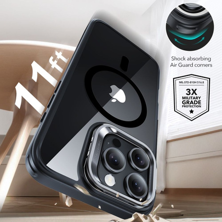 ESR CLASSIC HYBRID KICKSTAND HALOLOCK DO IPHONE 16 PRO DO MAGSAFE SZKŁO