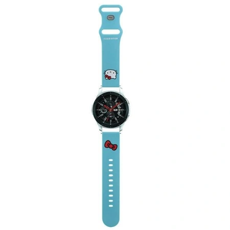 HELLO KITTY PASEK SILIKONOWY DO ZEGARKA 22MM Z GŁOWĄ KITTY DO SMARTWATCH