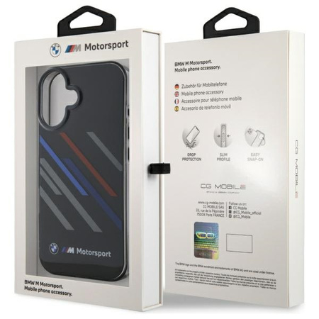 BMW ETUI DO IPHONE 16 PLUS 6.7 HARDCASE MOTORSPORT IML Z NOWOCZESNYM WZOREM