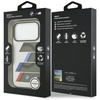 Etui BMW M IML Metal Buttons Tricolor Lines MagSafe do iPhone 17 Pro Max antracyt
