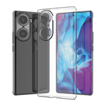 Żelowy pokrowiec etui Ultra Clear 0.5mm Honor 60 Pro przezroczysty