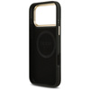 Etui Guess 4G Logo Plate MagSafe do iPhone 17 Pro Max czarny