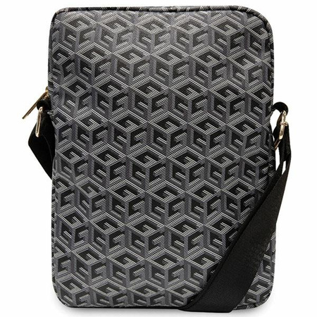 Guess Torba GUTB10HGCFSEK 10czarny/black GCube Stripe Tablet Bag