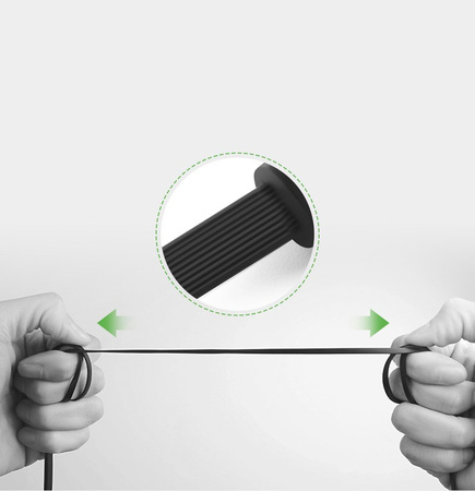 Ugreen płaski kabel przewód audio AUX 3,5 mm mini jack 5m srebrny (10728)