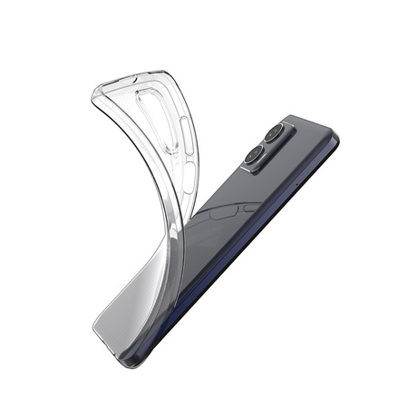 Ultra Clear 0.5mm etui do Motorola Moto G73 5G cienki pokrowiec przezroczyste