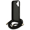 Etui Guess 4G Big Logo Cord Stap Crossbody do iPhone 17 brązowy
