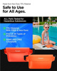 SPIGEN A620 UNIVERSAL WATERPROOF WAIST BAG 2-PACK SUNSET ORANGE