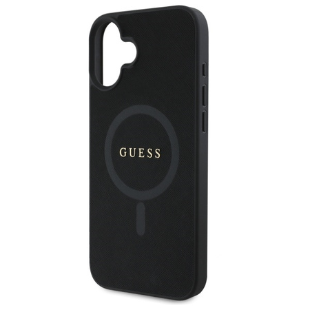 GUESS ETUI HARDCASE DO IPHONE 16 6.1 DO MAGSAFE SAFFIANO CLASSIC LOGO