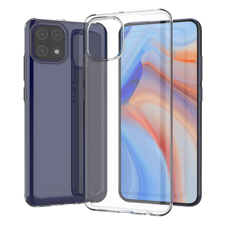 Żelowy pokrowiec etui Ultra Clear 0.5mm Samsung Galaxy A03 przezroczysty