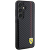 FERRARI ETUI HARDCASE DO SAMSUNG GALAXY S24 S921 CARBON PRINTED LINE