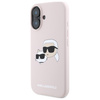 KARL LAGERFELD ETUI DO IPHONE 16 6.1 DO MAGSAFE SILIKONOWE Z DOUBLE HEADS