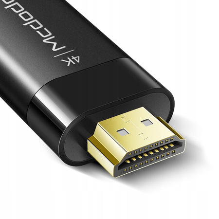 MCDODO KABEL PRZEJŚCIÓWKA ADAPTER USB-C USB TYP C HDMI MHL 4K 60HZ HDR 2M