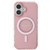 GUESS ETUI HARDCASE IML RHINESTONES DO MAGSAFE DO IPHONE 16 6.1 LUKSUSOWA