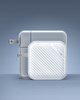 INNOSTYLE SUPER CUBE MOCNA SZYBKA ŁADOWARKA GAN PODRÓŻNA EU US UK AU 4X USB USB-C 100W BIAŁA