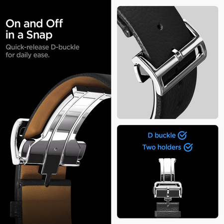 SPIGEN ENZO SAMSUNG GALAXY WATCH 8 / CLASSIC (40 / 44 / 46 MM) BLACK