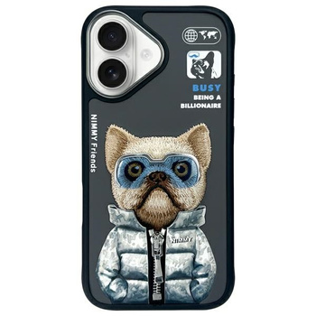 NIMMY ETUI DO IPHONE 16 6.1 POKROWIEC Z DESIGNEM DOG OCHRONNY COOL&CUTE 2.0