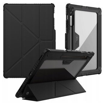 NILLKIN ETUI BUMPER LEATHER CASE DO SAMSUNG GALAXY TAB S9+ Z WYSOKĄ OCHRONĄ