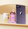 Joyroom powerbank 10000mAh Colorful Series 22.5W z 2 wbudowanymi kablami USB C i Lightning różowy (JR-L012)
