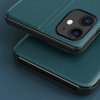 Eco Leather View Case elegancki futerał etui z klapką i funkcją podstawki iPhone 13 Pro pomarańczowy