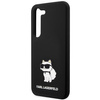 Etui Karl Lagerfeld KLHCS23MSNCHBCK S23+ S916 hardcase - czarne Silicone Choupette