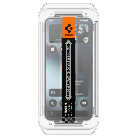SPIGEN SZKŁO HARTOWANE GLAS.TR EZ FIT DO NOTHING PHONE 3 2-PACK