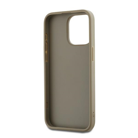 DKNY ETUI HARDCASE DO IPHONE 15 PRO MAX 6.7 Z METALOWYM LOGO I RĘKAWKIEM