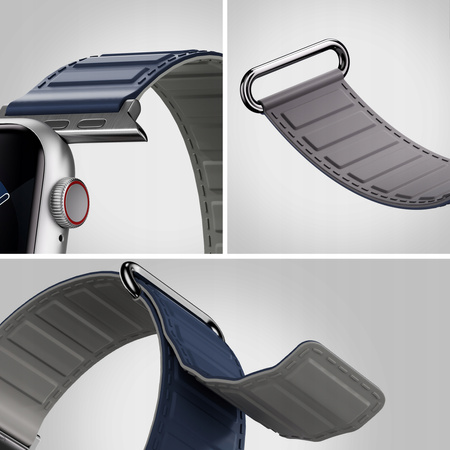 INNOSTYLE PASEK DO APPLE WATCH ULTRA 42 44 45 49 MM WODOODPORNY MAGNETYCZNY