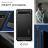 Spigen Rugged Armor etui na telefon Google Pixel 6A czarny