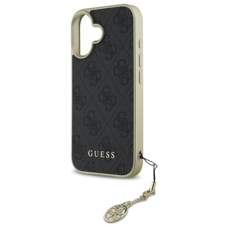 GUESS ETUI HARDCASE DO IPHONE 16 PLUS 6.7'' Z CHARMS COLLECTION CZARNY