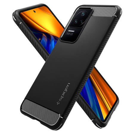 SPIGEN ETUI RUGGED ARMOR DO XIAOMI POCO F4 5G ZABEZPIECZENIE ANTYWSTRZĄSOWE