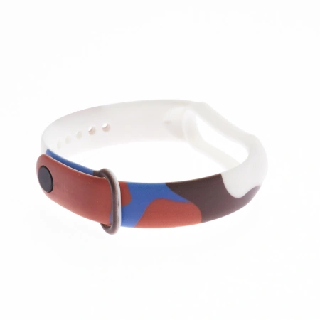 STRAP MORO OPASKA PASEK DO XIAOMI MI BAND 4 3 SILIKONOWA BRANSOLETKA WZÓR 8