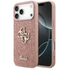GUESS ETUI FIXED GLITTER BIG 4G DO IPHONE 17 PRO MAX POKROWIEC OCHRONNY