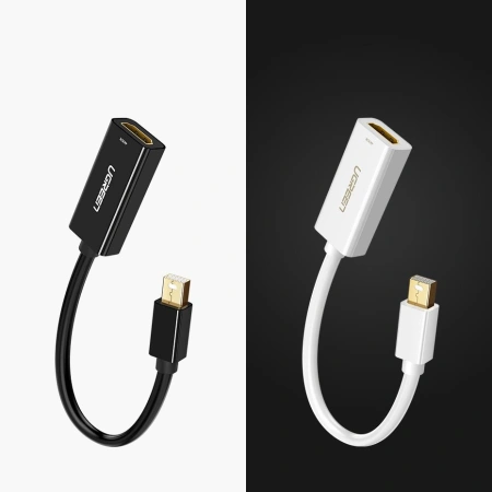 UGREEN ADAPTER MINI DISPLAYPORT HDMI DO MONITORA PC TV 1080P MD112 10460
