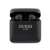 Guess słuchawki Bluetooth GUTWSSU20ALEGK TWS + stacja dokująca czarny/black Printed Logo