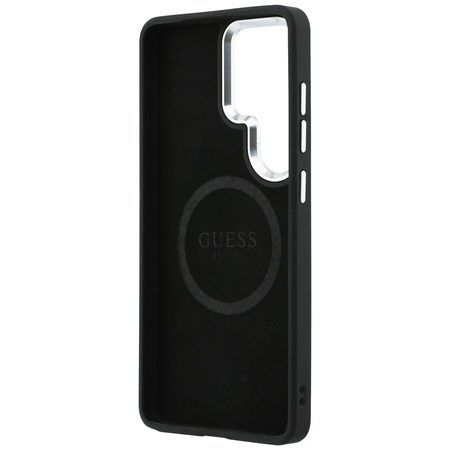 Etui Guess Fixed Glitter Triangle        MagSafe do Samsung Galaxy S26 Ultra czarny