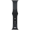 AUDI PASEK SILIKONOWY DO APPLE WATCH 40 41 42MM CZARNY GEOMETRYCZNY DESIGN