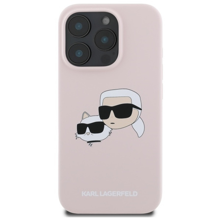 KARL LAGERFELD ETUI HARDCASE SILIKONOWE DO IPHONE 16 PRO 6.3 DO MAGSAFE