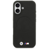 Etui BMW M FW Metal Logo MagSafe do      iPhone 17 czarny