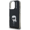Etui Karl Lagerfeld IML Aquarelle Karl   & Logo MagSafe do iPhone 16 Pro Max czarny