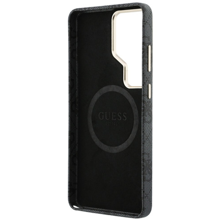 Etui Guess 4G Triangle Logo MagSafe do   Samsung Galaxy S26 Ultra czarny