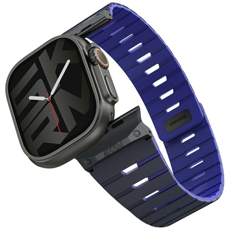 Pasek Skinarma Gemini do Apple Watch 49/46/45/44 mm granatowy