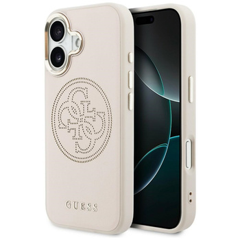 Etui Guess Perforated 4G MagSafe do      iPhone 17 różowy