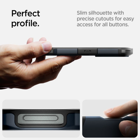SPIGEN ETUI TOUGH ARMOR DO MAGSAFE DO IPHONE 16 PRO OCHRONA ANTYWSTRZĄSOWA