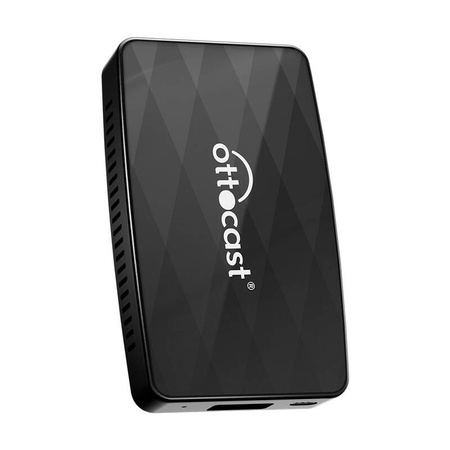 OTTOCAST ADAPTER DO CARPLAY ANDROID SAMOCHÓD 3W1 CZARNY WIELOFUNKCYJNY
